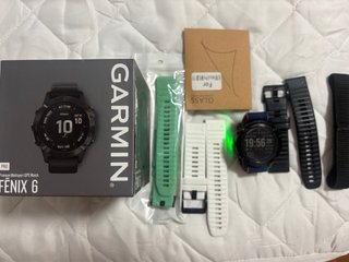 Garmin Fenix 6 Pro Negro/Verde