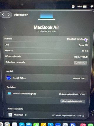 MacBook Air 2025 Argento