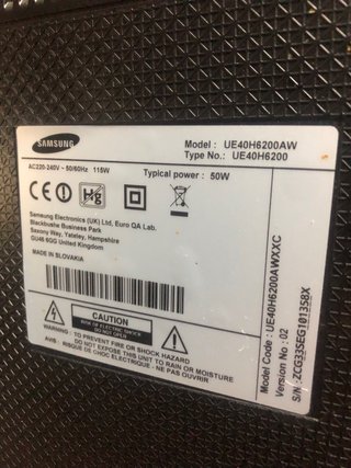 TV Samsung 40 pulgadas Smart TV