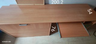 Escritorio Juvenil de Madera con Cajones