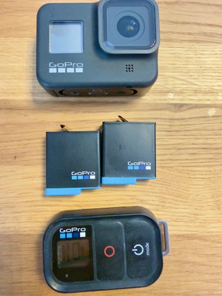 GoPro Hero8 com acessórios