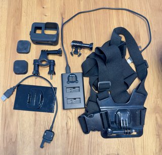 GoPro Hero8 com acessórios