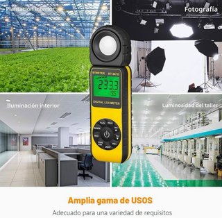 Medidor de luz digital BTMETER BT-881D
