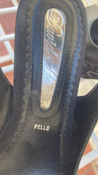 Sandali in pelle neri David