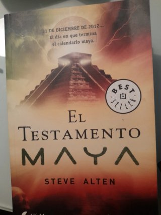 El Testamento Maya Steve Alten Libro Precioso