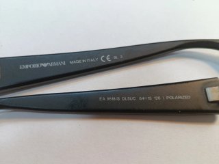 Varillas para gafas Empirio Armani