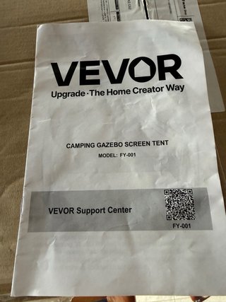 Cenador VEVOR Camping Gazebo