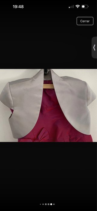 Vestido y chaqueta de fiesta talla 40