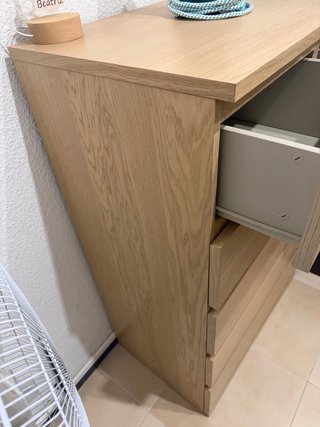 Cómoda de 6 cajones como nueva poco uso