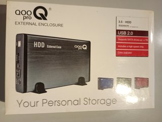 Carcasa Disco Duro Externo 3.5 Qoo Pro