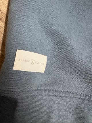 Sudadera Álvaro Moreno Talla S Azul Grisáceo | Par
