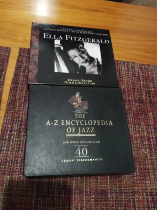 Lote 2 Cajas CD Jazz (4 CD)