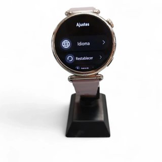 RELOJ WATCH HUAWEI GT6 CORREA GOMA ROSA  + CARGADOR