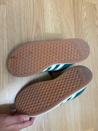 Zapatillas Adidas Verdes y Blancas
