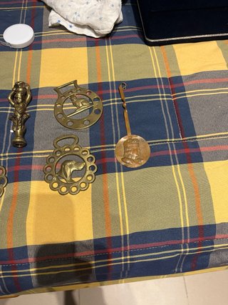 Lote de 6 Piezas de Bronce y Latón