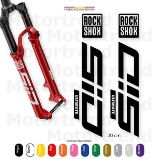 Kit Vinilos Rockshox SID Ultimate Rock Shox