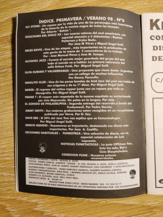 Libro revista fanzine música rap hip hop soul r&b