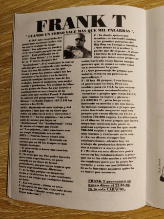 Libro revista fanzine música rap hip hop soul r&b