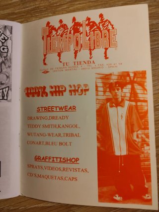 Libro revista fanzine música rap hip hop soul r&b