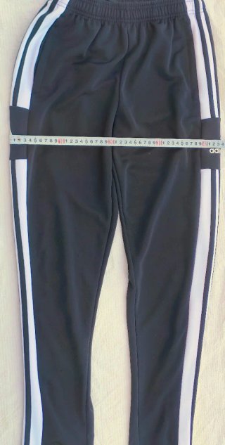 Pantalón chándal Adidas negro con franjas