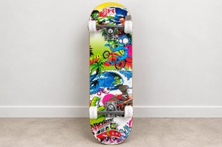 Skate/Monopatín Negro en Muy Buen Estado