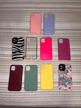 Lote de 11 Fundas para iPhone 11