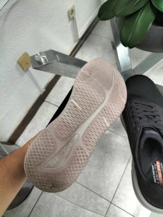 Zapatillas Skechers Hombre Negras