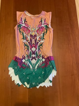 Malla con pedrería Gimnasia Rítmica Niñas