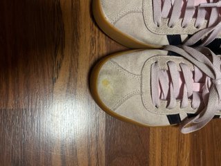 Zapatillas Adidas Beige y Rosa Talla 36