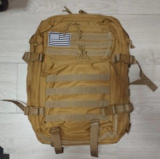 Mochila caki beige 50 litros