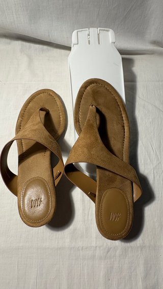 Sandalias tacón tipo kitten heel de H&M, t 39