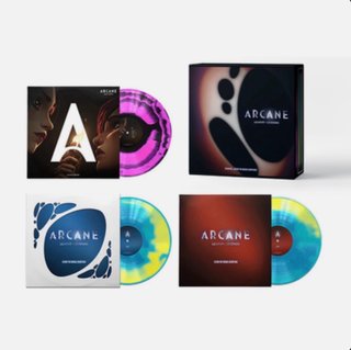 Vinilo Arcane League of Legends T1 y T2