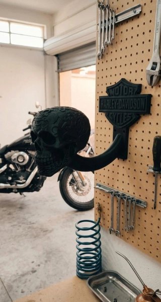 Soporte Casco Harley