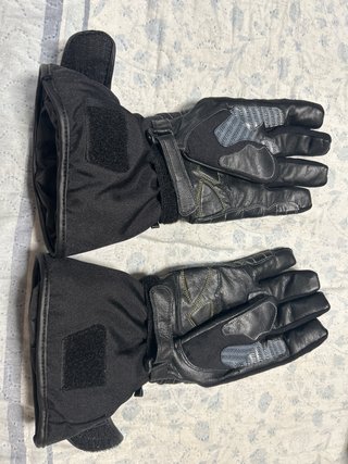 Guantes de moto negros