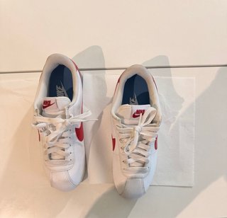 Zapatillas Nike Cortez Rojas y Blancas