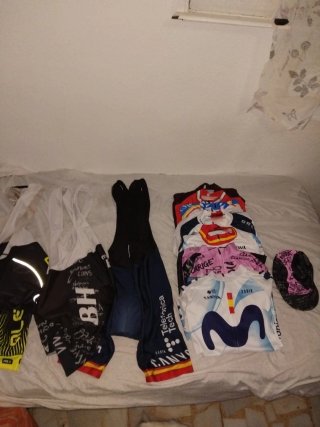 Ropa Ciclismo Maillot y Culotte talla m  8 maillot