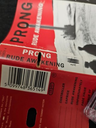 Prong – Rude Awakening – MC musicassetta 1996