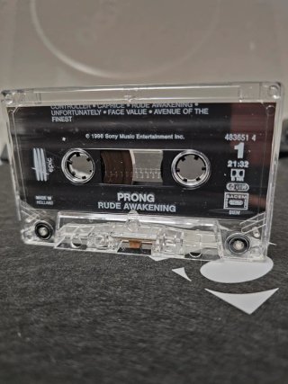 Prong – Rude Awakening – MC musicassetta 1996