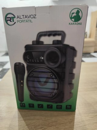 Altavoz Portátil con Micrófono