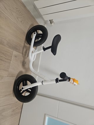 Bicicleta de equilibrio BTWIN blanca