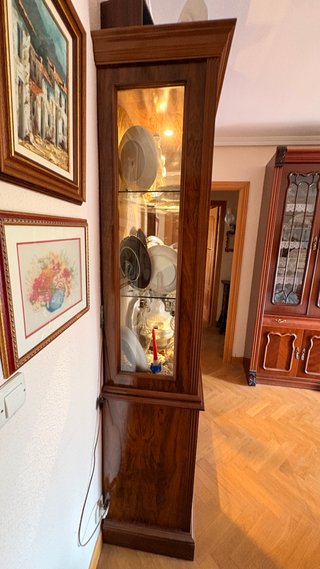 Vitrina de Salón de Madera
