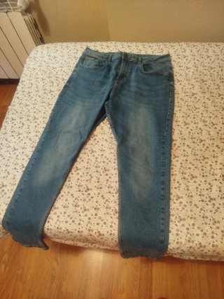 Pantalones vaqueros hombre azul