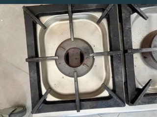 Fogones de 3 a gas profesional / para hostelería.