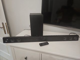 Barra de Sonido LG SJ3 con Subwoofer
