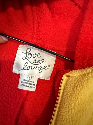 Pijama/Disfraz de loro Talla única