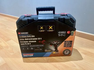 Taladro Atornillador Parkside Performance 150Nm