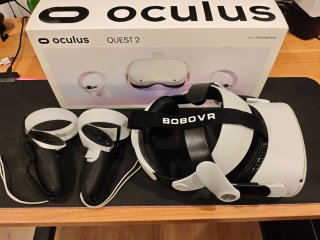 Meta Oculus Quest 2 VR Headset y Controles