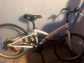 Bicicleta Btwin Blanca