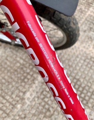 Bicicleta BH roja