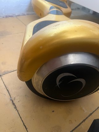 Smart Gyro Patinete Eléctrico Dorado